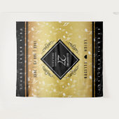 Elegante viering van 27 jaar huwelijksjubileum en  wandkleed (Voorkant (horizontaal))