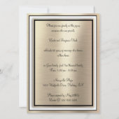 Elegante viering van 60-jarig jubileum kaart (Achterkant)