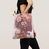 Elegante viering van de internationale vrouwendag tote bag (Dichtbij)