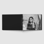 Elegante Viering van het Leven Foto Memorial Begra Gastenboek (Volledig)