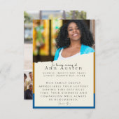 Elegante viering van het leven Kaart (Voorkant / Achterkant)