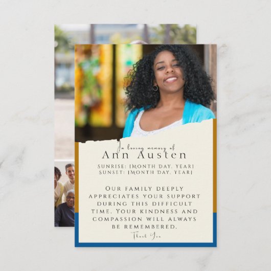 Elegante viering van het leven Kaart (Voorkant / Achterkant)