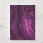 Elegante viering van Life Custom Photo Funeral Kaart (Achterkant)