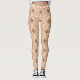 Elegante vintage barok valentijnsdag leggings