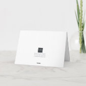 Elegante Vintage Bewerkbare Afstudeer Geschenk Kaart (Achterkant)
