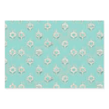 Elegante Vintage Blau Gemengde Textures