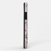 Elegante Vintage Bloem Roos iPhone Hoesje (Achterkant/rechts)