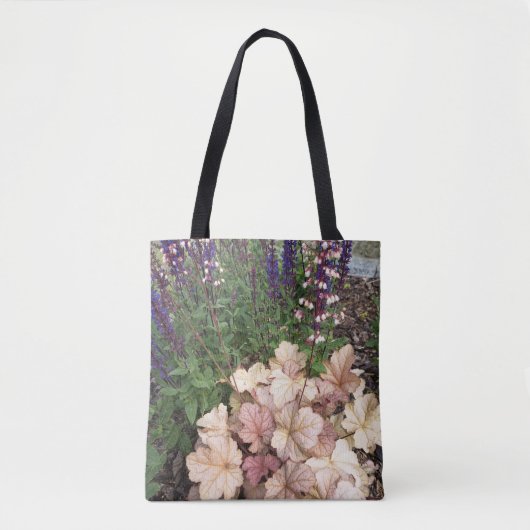Elegante Vintage Bloemstuin Schoudertassen Tote Bag (Voorkant)