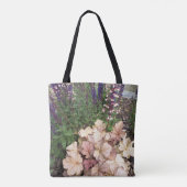 Elegante Vintage Bloemstuin Schoudertassen Tote Bag (Achterkant)