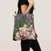 Elegante Vintage Bloemstuin Schoudertassen Tote Bag (Dichtbij)