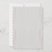 Elegante Vintage Boho Bruiloft Templates Kaart (Achterkant)