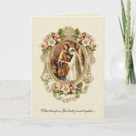 Elegante Vintage Bruiloft Traditioneel Katholiek