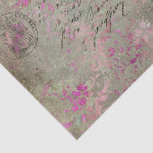 Elegante Vintage Collage Tissuepapier (Detail)