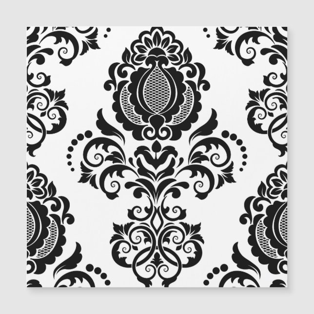 Elegante vintage damast naadloze textuur (Voorkant)
