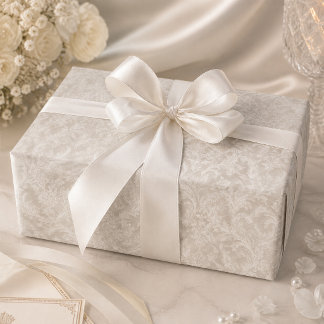 Elegante Vintage Feestdagen Cadeaupapier