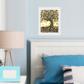 Elegante vintage herfstboom mooie decoratie (Insitu (Slaapkamer))