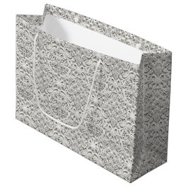 Elegante vintage kant groot cadeauzakje