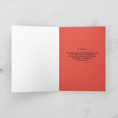 Elegante vintage kerst nieuwjaar boot notitiekaart (Binnen)