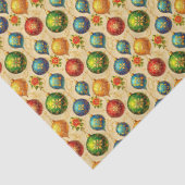 Elegante Vintage Ornamenten Tissuepapier (Detail)