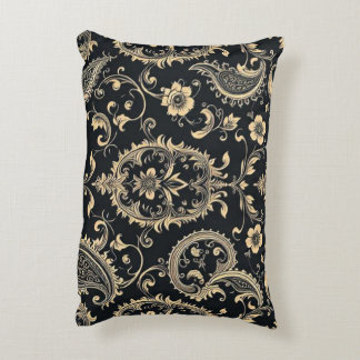 Elegante vintage paisley damask patroon accent kussen