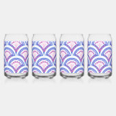 Elegante Vintage Sierkunst Blikvorm Glas (Links)