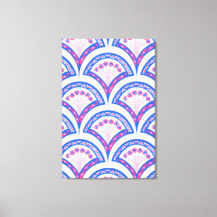 Elegante Vintage Sierkunst Canvas Afdruk