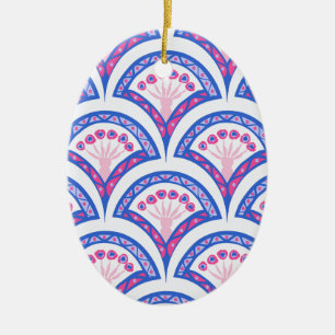 Elegante Vintage Sierkunst Keramisch Ornament