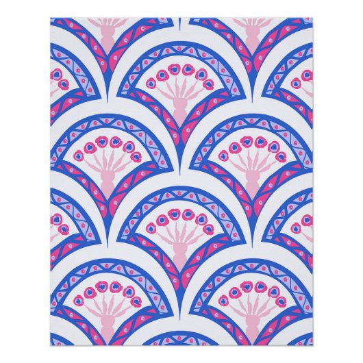 Elegante Vintage Sierkunst Perfect Poster (Voorkant)