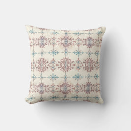 Elegante vintage sierkussen met krulwerk