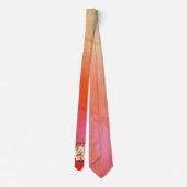 Elegante Vintage Skateboard Trouw Bruidsjonkers Stropdas (Achterkant)