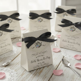 Elegante Vintage Theepartij | Bruidsmeisjesfeest Bedankdoosjes