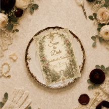 Elegante Vintage Tuinbruiloft