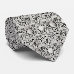 Elegante Vintage Wedding Lace Classic Stropdas