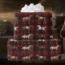 Elegante Vintage Zadels Paarden Rood Geruit