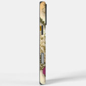 Elegante vintagepersbloemenboeket Case-Mate iPhone case (Achterkant / Rechts)