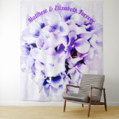 Elegante Viooltjes Wandkleed (In situ)