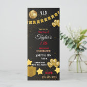 ELEGANTE VIP ERA PARTY INVITE KAART (Staand voorkant)
