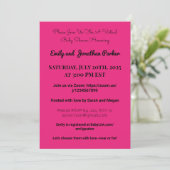 Elegante virtuele babyshower uitnodiging (Staand voorkant)