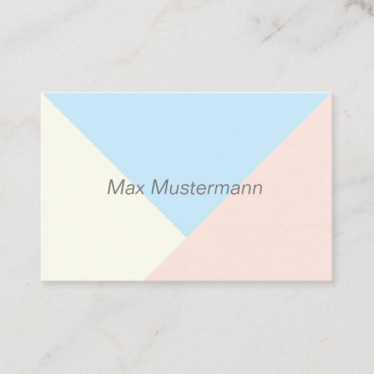 elegante visitekaartje (Voorkant)