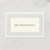 elegante visitekaartje (Voorkant)