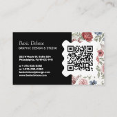Elegante Visitekaartje - QR-code  (Achterkant)