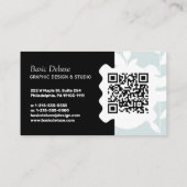 Elegante Visitekaartje - QR-code  (Achterkant)