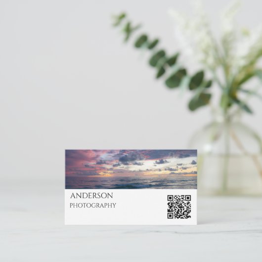 Elegante Visitekaartjes Design (Staand voorkant)