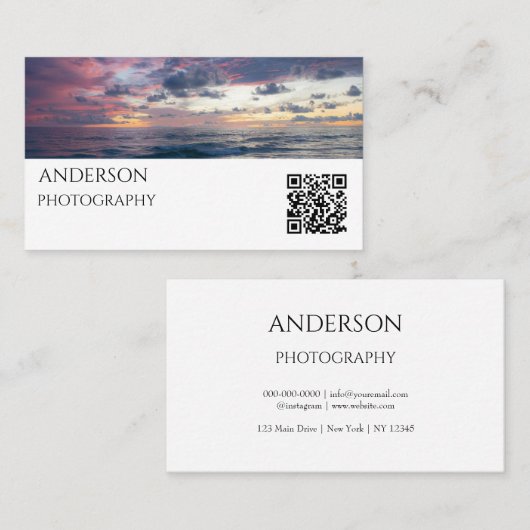 Elegante Visitekaartjes Design (Voorkant / Achterkant)