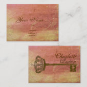 Elegante Visitekaartjes in kroonstijl en belangrij (Voorkant / Achterkant)