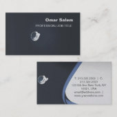 "Elegante visitekaartjes met een eigentijdse en ui (Voorkant / Achterkant)