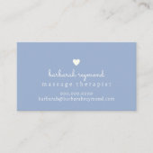 Elegante Visitekaartjes voor massagetherapeut (Voorkant)