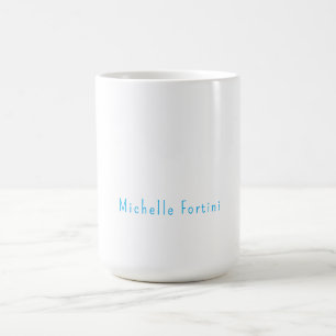 Elegante Vlakke Eenvoudige Minimalistische Koffiemok