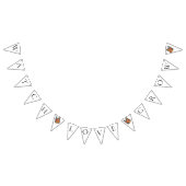 Elegante Vlinder Bruidsfeest Vlaggetjes (Alle)