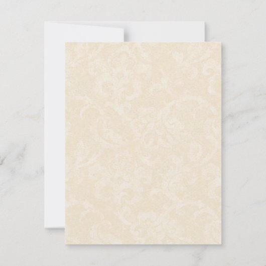 Elegante Vlinder Bruiloft Reactie Kaarten RSVP Kaartje (Achterkant)